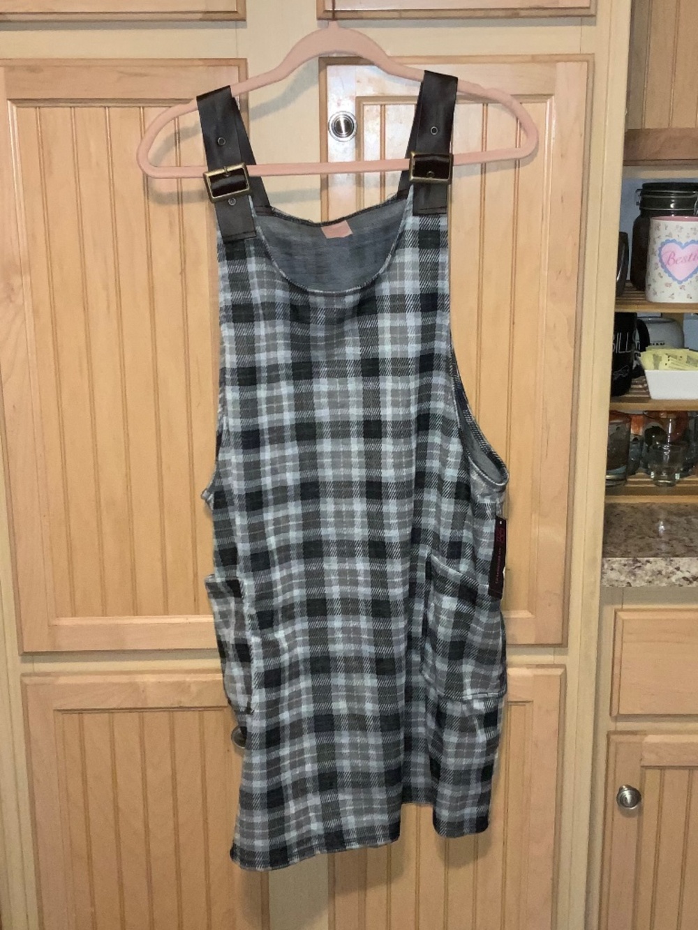 Women’s checkered jumper size xxl nwt